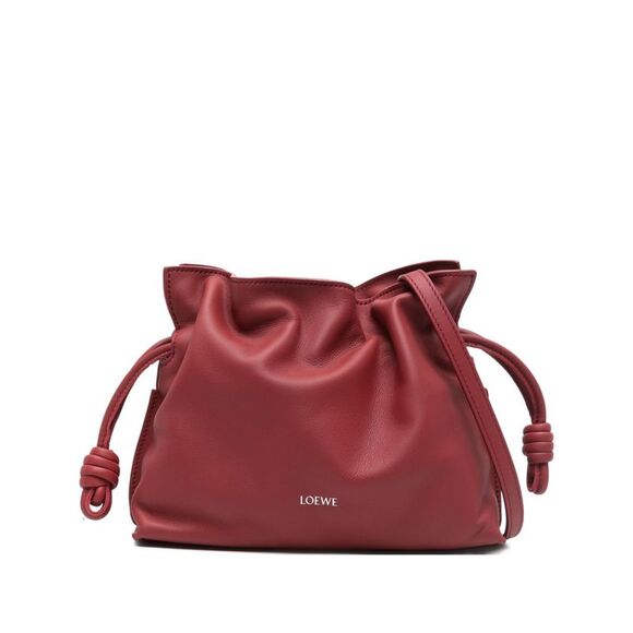 LOEWE Handbags - Loewe Women Flamenco Mini Leather Clutch